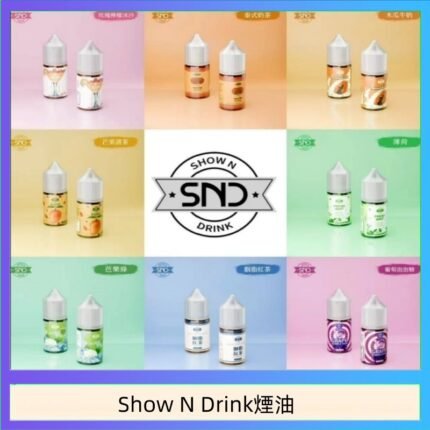 Show N Drink煙油 玫瑰檸檬冰沙 泰式奶茶