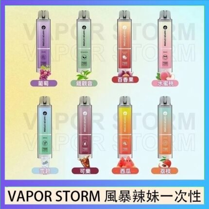 VAPOR STORM風暴辣妹一次性主機充電7500口（5%）